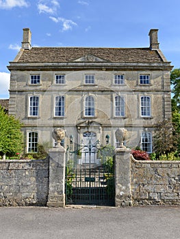 Exterior of a Traditional Manor House