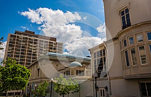 Exterior of the Walter's Art Museum in Baltimore, Maryland.