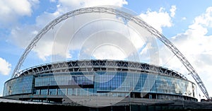 Exterior of Wembley Stadium