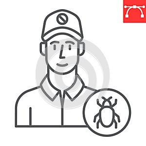 Exterminator line icon