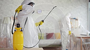 Exterminator ,rodent and mold destruction ,cleaning company work
