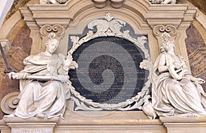 External atrium of Archiginnasio, Bologna