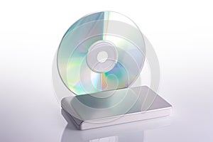 External hard disk and blank dvd