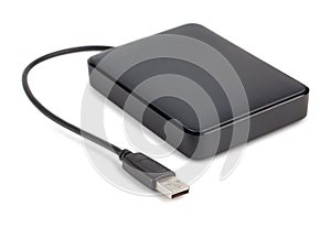 External hard disk with cable