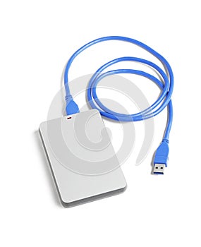 External Hard Disk and USB Cable