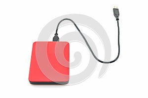 External hard drive for backup.