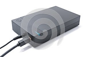 External hard drive casing for 2.5 and 3.5 inch