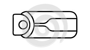 External Hard Drive Icon, Data Storage Device, vector design Generative AI