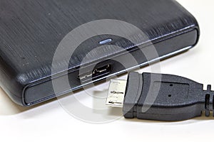 External hard drive with usb cable