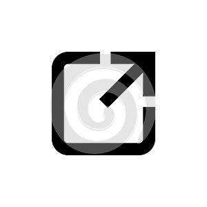 External link icon. link icon vector. hyperlink