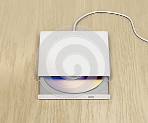Portable optical disc drive