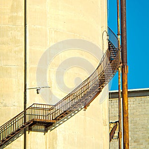 External stairs