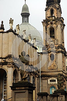 External view of a cathedral