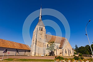 External view of Church of Saint Andre in Argent-sur-Sauldre