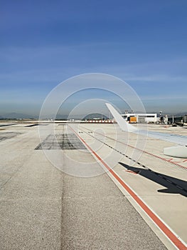 External view of MÃ¡laga airport in Spain