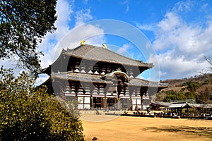 External view of the Todai Ji temple