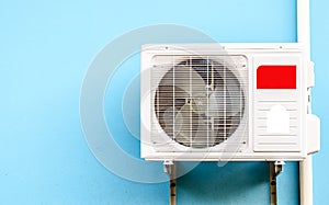 Externe engine of an air conditioner