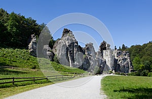 Externsteine, Horn