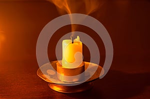 Extinct candle