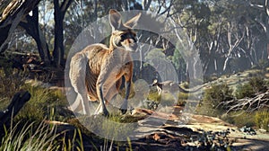 Extinct Giant fossil kangaroo from Australia and New Guinea