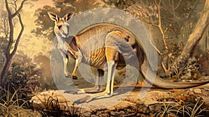 Extinct Giant fossil kangaroo from Australia and New Guinea