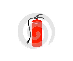 Extinguisher, fire extinguisher, extinguishing and fire fighting, graphic design