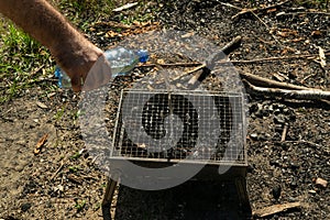 Extinguishing Bbq Fire