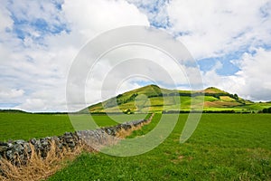 An extinted volcano in Sao Miguel island Landscape
