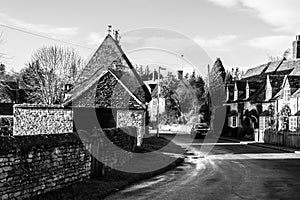 Exton village in Rutland, England