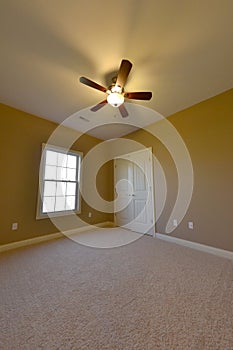 Extra Bedroom Inside of Newly Built Home