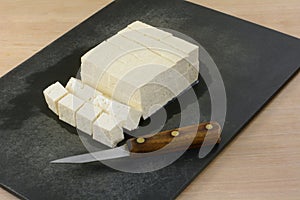 Extra firm tofu cut into cubes