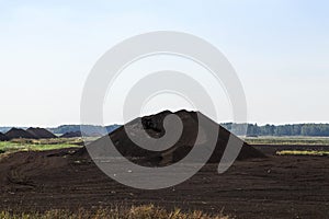 Extraction of peat