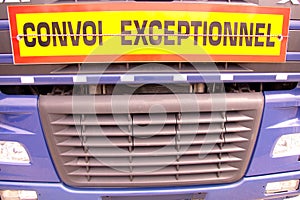 Extraordinary transport