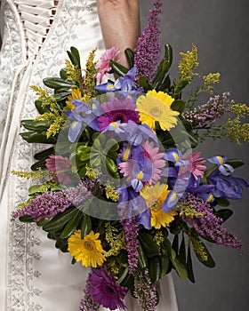 Extravagant floral arrangement photo