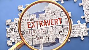 Extravert as a complex subject photo