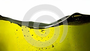 Extravirgin olive oil splash, extravirgin olive oil flowing, 3d illustration