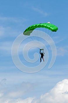 Extreem sports. parachuting