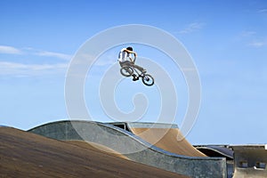 Extreme air BMX