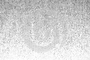 Macro Shot of Halftone Dot Pattern on Paper