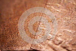 Extreme closeup of crumpled brass foil texture