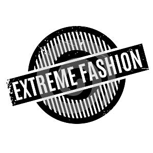 Extreme Fashion rubber stamp