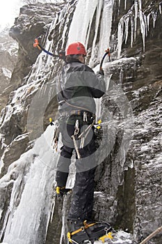 Extreme ice climber