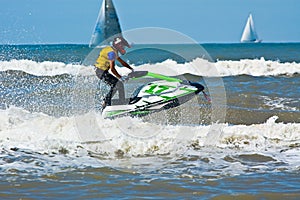 Extreme jet-ski watersports