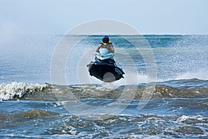 Extreme jet-ski watersports