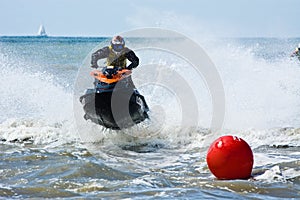 Extreme jet-ski watersports