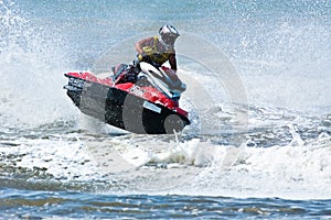 Extreme jet-ski watersports