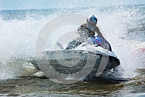 Extreme jet-ski watersports