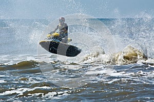 Extreme jet-ski watersports