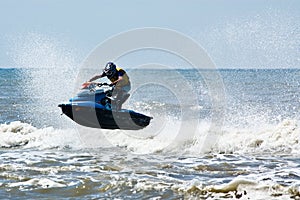 Extreme jet-ski watersports