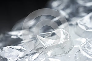 Extreme macro of plastic bubble wrap texture